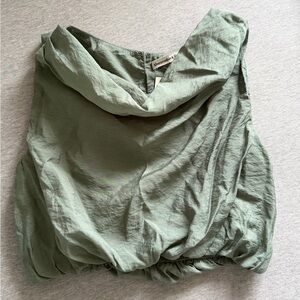 Abercrombie & Fitch Sage Green Top